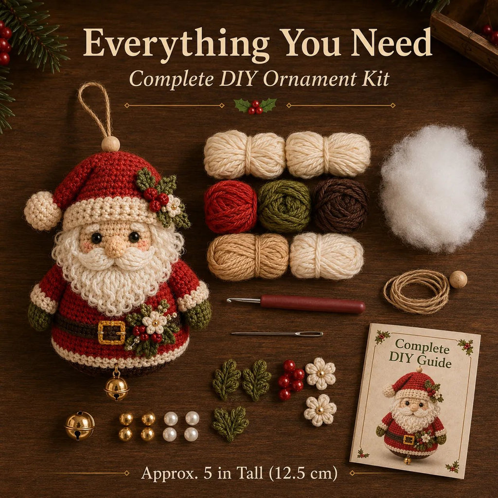 Beginner-Friendly Christmas Character DIY Ornament Kit