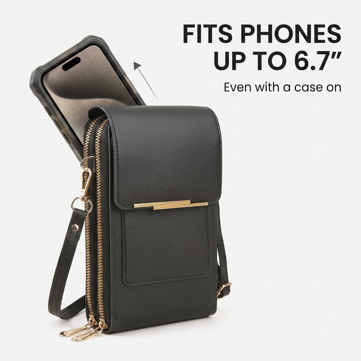 RFID Anti-Theft Phone Wallet