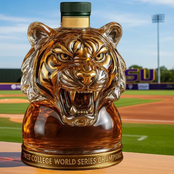 🐯HOT LSU Tigers Champion Whiskey Bottle