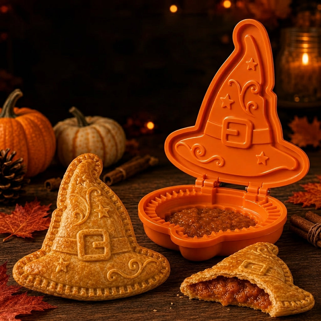 8-Design Halloween Hand Pie Mold Collection