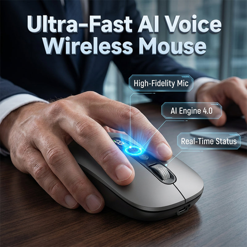 AI Smart Voice Wireless Mouse