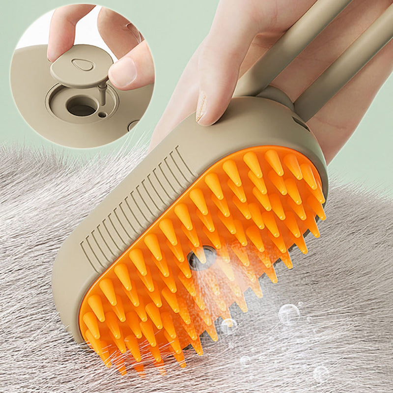 Maetiva Steam Brush — 3-in-1 Steamy Grooming Brush for Cats & Dogs
