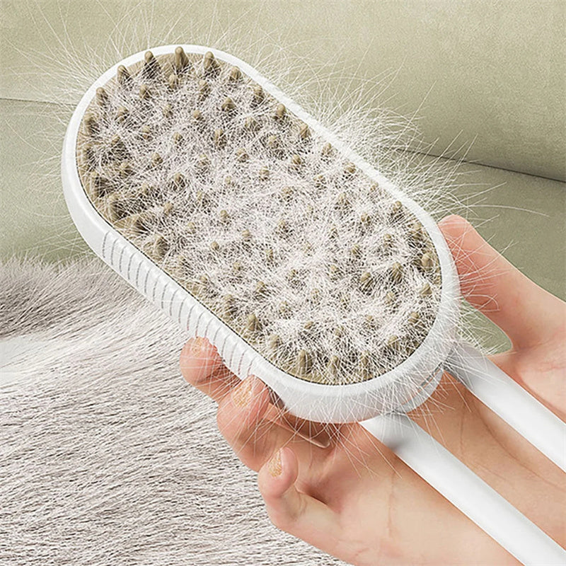 Maetiva Steam Brush — 3-in-1 Steamy Grooming Brush for Cats & Dogs