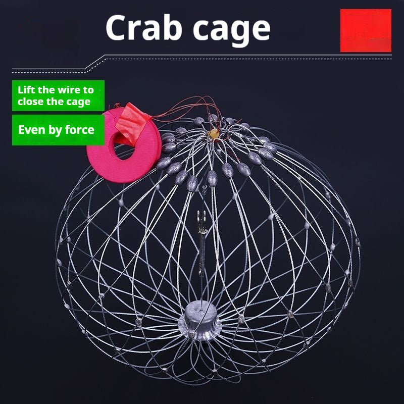 Stainless-Steel Folding Crab Net
