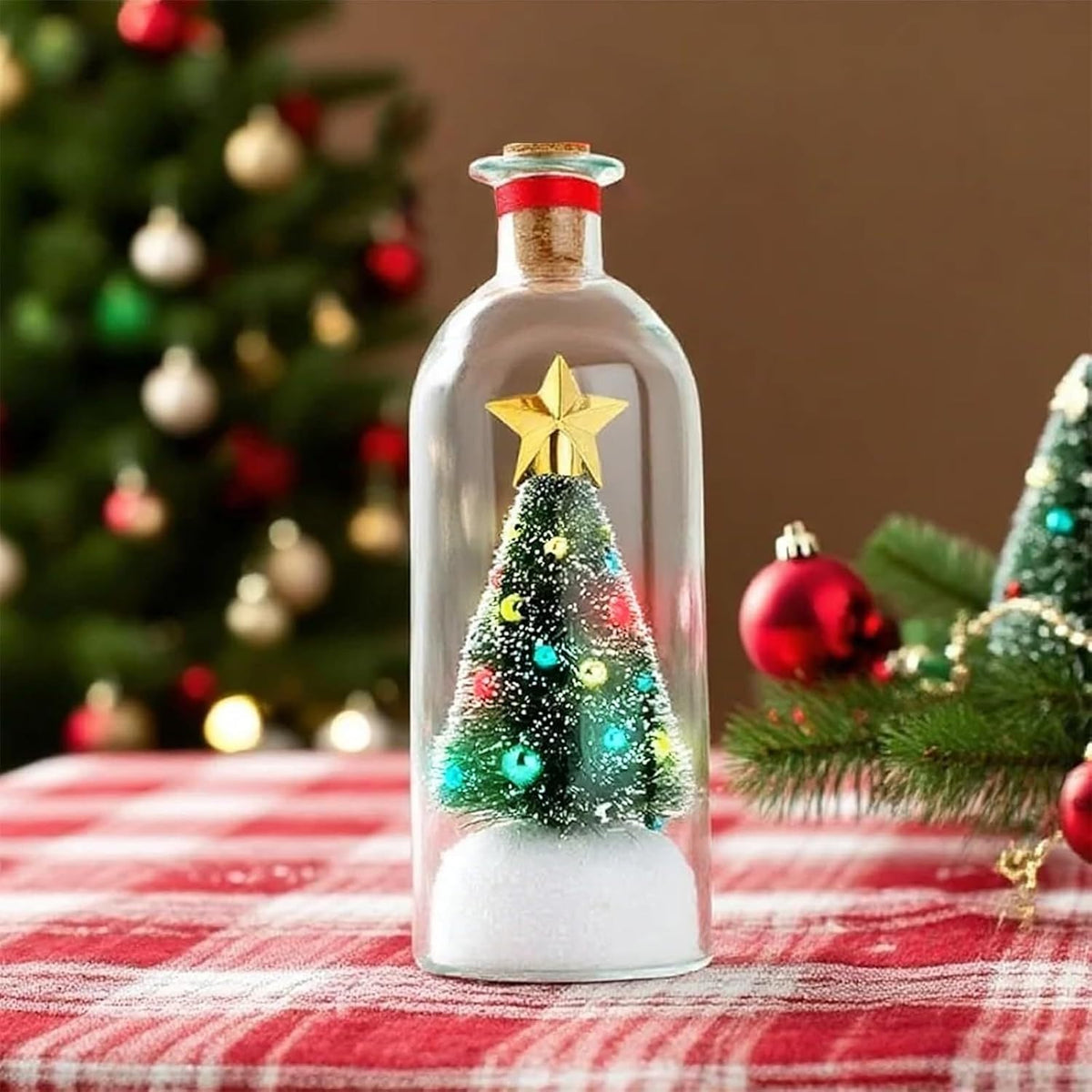 Recordable Christmas Message Bottle Ornament