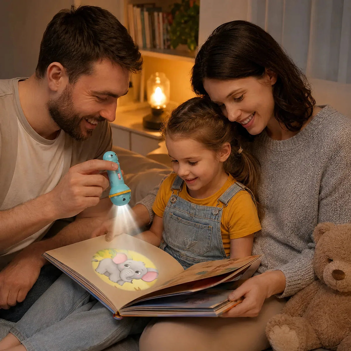 Kids Story Projection Flashlight Set – 96 Images