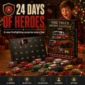 2026 Fire Truck Advent Calendar Play Set
