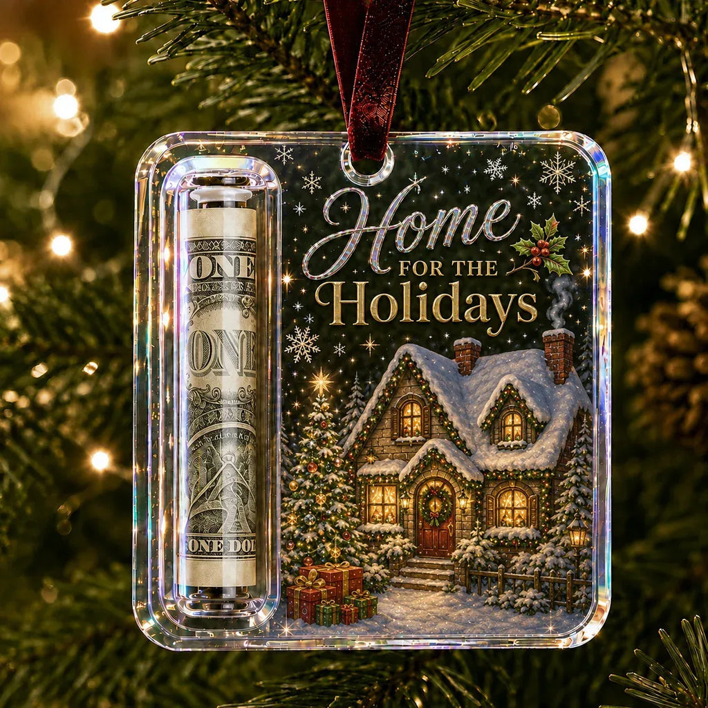 Santa's Cash Holder Christmas Ornament – The Magical Way to Gift Money This Holiday