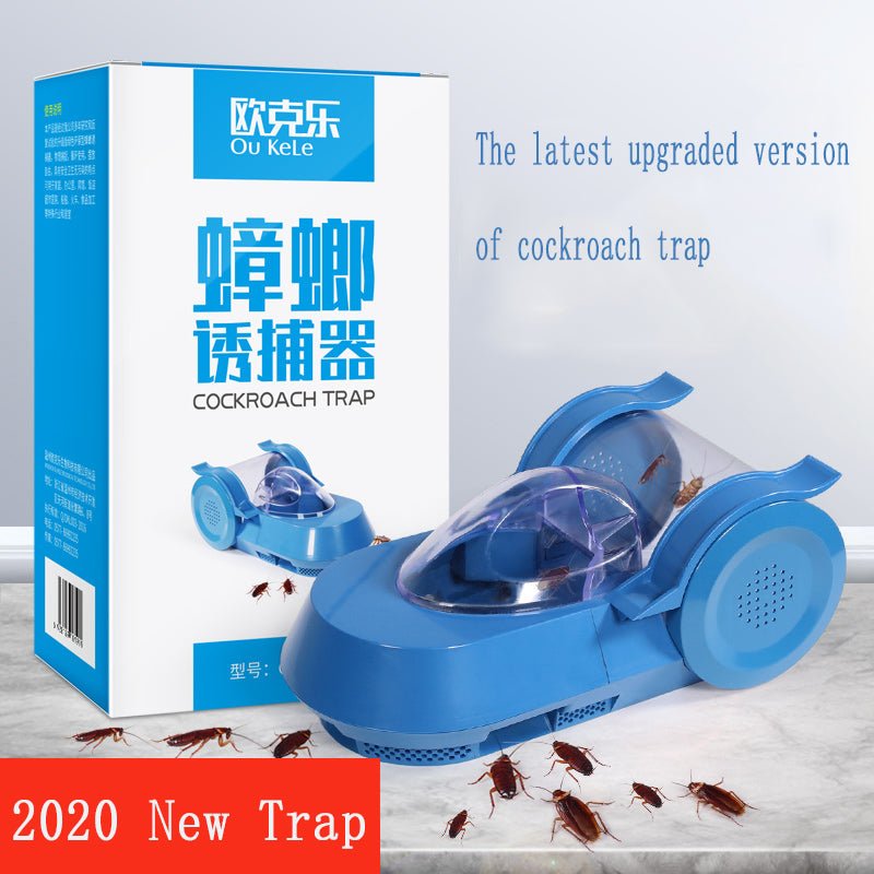 TrapRoacher™ Non-Sticky Cockroach Trap - Safe for Pets and Children