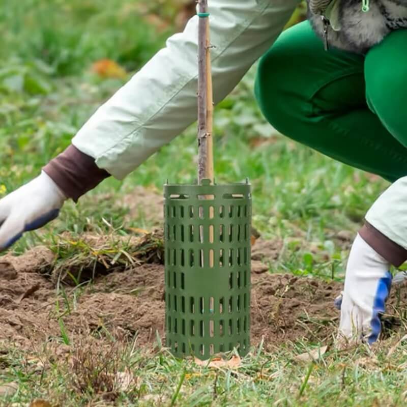 Tree Guards for Trees - Plastic Tree Trunk Protector to Protect Against Deer, Rabbits & Squirrels | Cultiuana