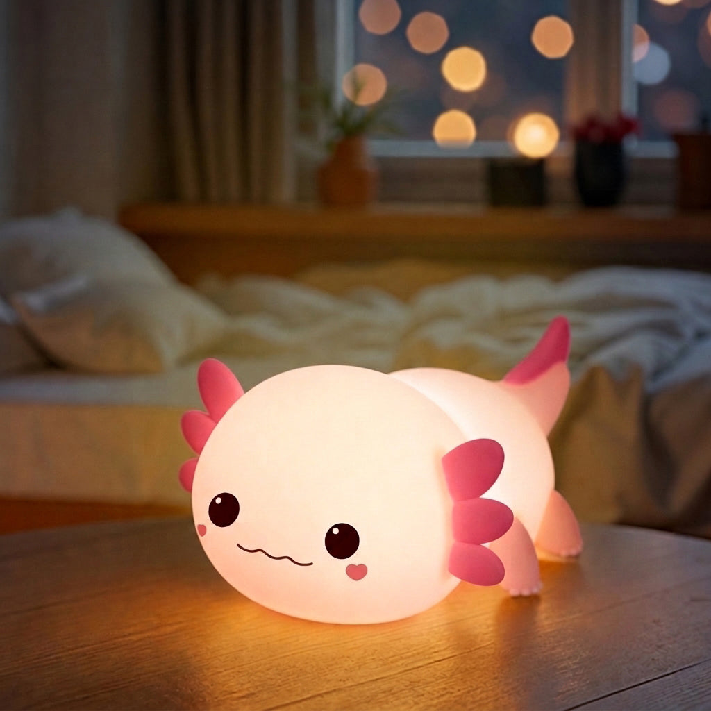 Maetiva® Axolotl Cute Squishy Night Light - Perfect Gift
