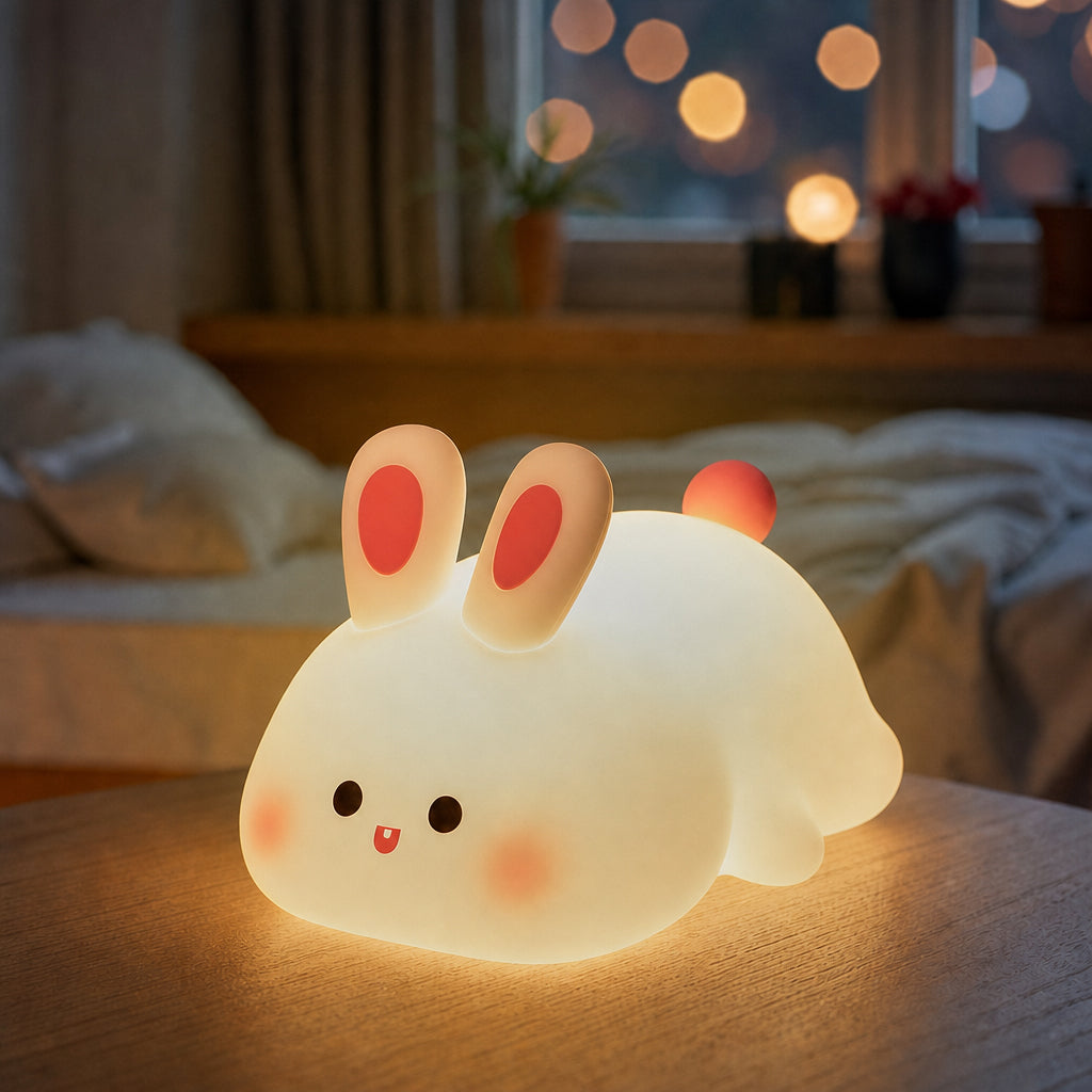 Maetiva® Squishy Silicone Tap Tap Night Light Lamp Best Gift